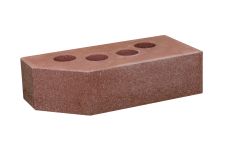 Гладка стандарт порожниста кутова Бордо