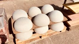 Обмежувач для парковки "Напівсфера", d 350, h 200 (30 кг)