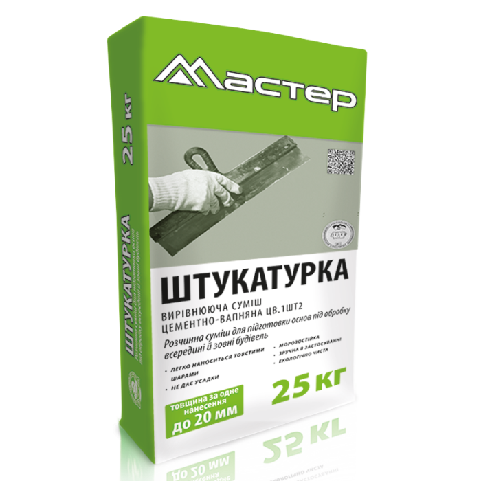 Мастер Штукатурка 25кг