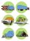 Тент будівельний підсилений 80г/м2, 3х5 м