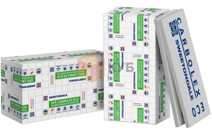 Плити пінополістирольні екструдовані КАРБОЛЕКС ЕКО/CARBOLEX ECO FAS 1180х580х30-L0(6844 м²/13 шт)