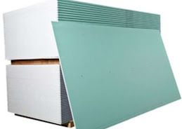 Гіпсокартон вологостійкий KNAUF 12,5мм 1200х2500